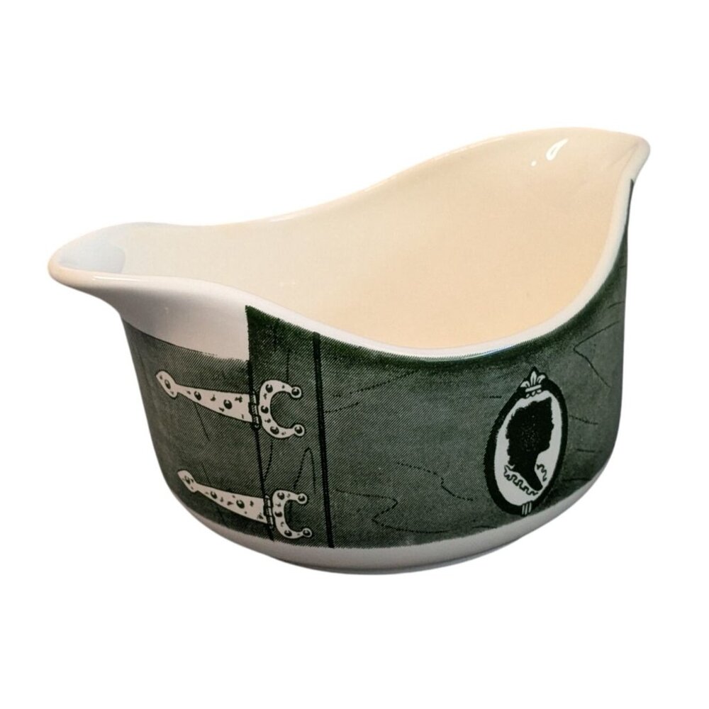 Royal China Colonial Homestead Green Gravy Boat no underplate - Picture 3 of 10